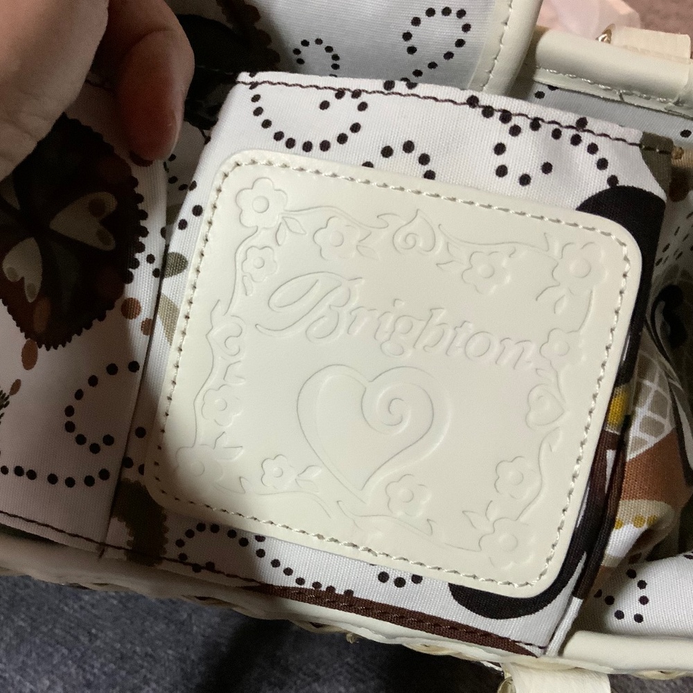 NWOT - Brighton Straw Bag and matching Wallet - Floral - Picture 16 of 16